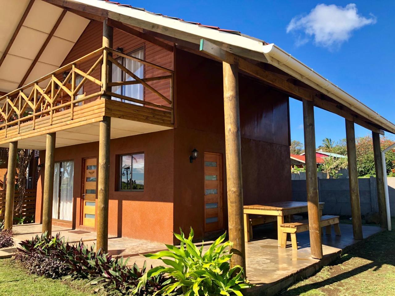 Cabanas Anavai Rapa Nui Villa อังกาโรอา ภายนอก รูปภาพ